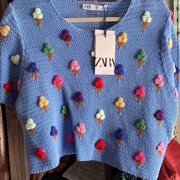 Zara | Sweaters | Zara Ice Cream 